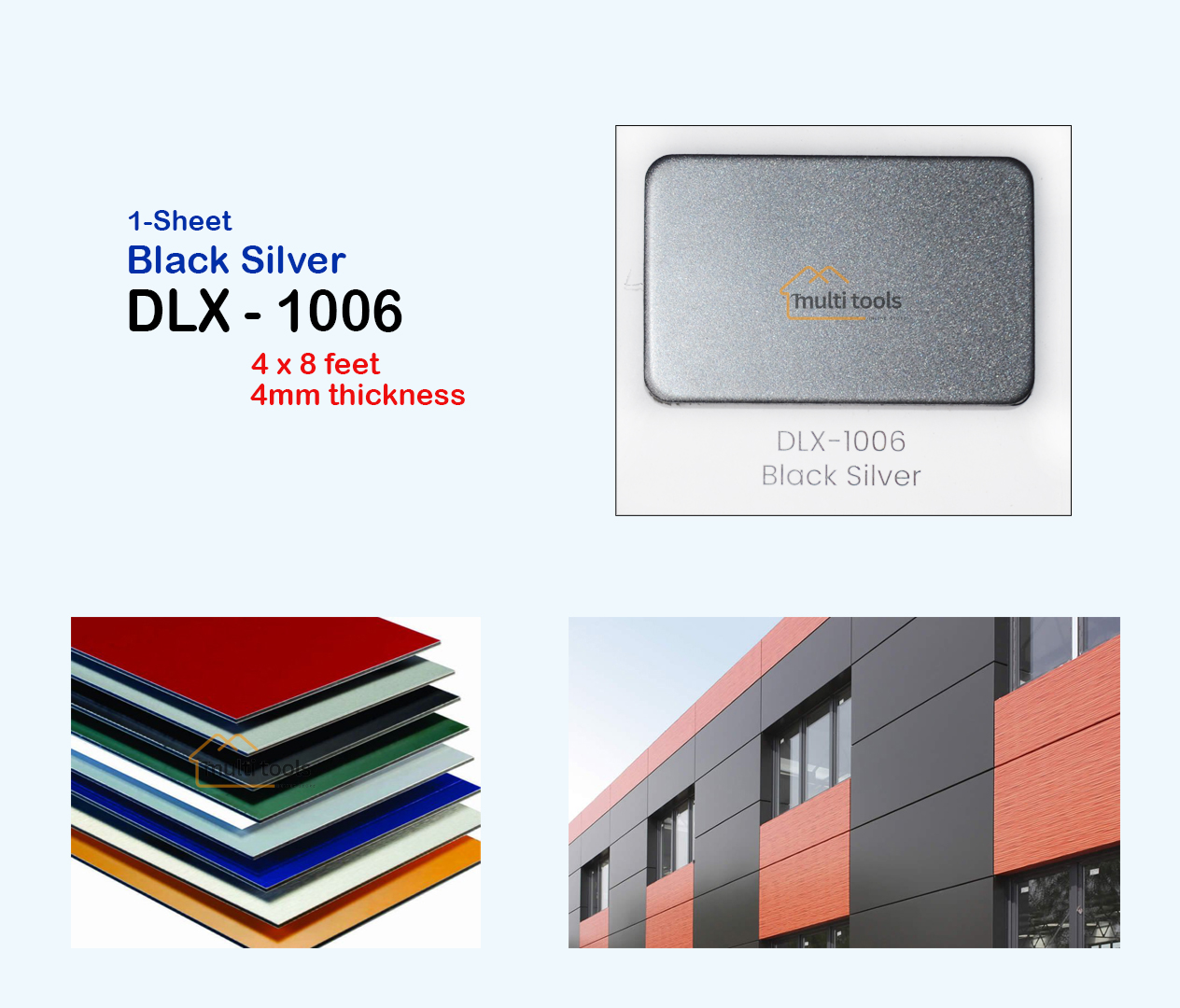 Black Silver #1006 (4Mm)