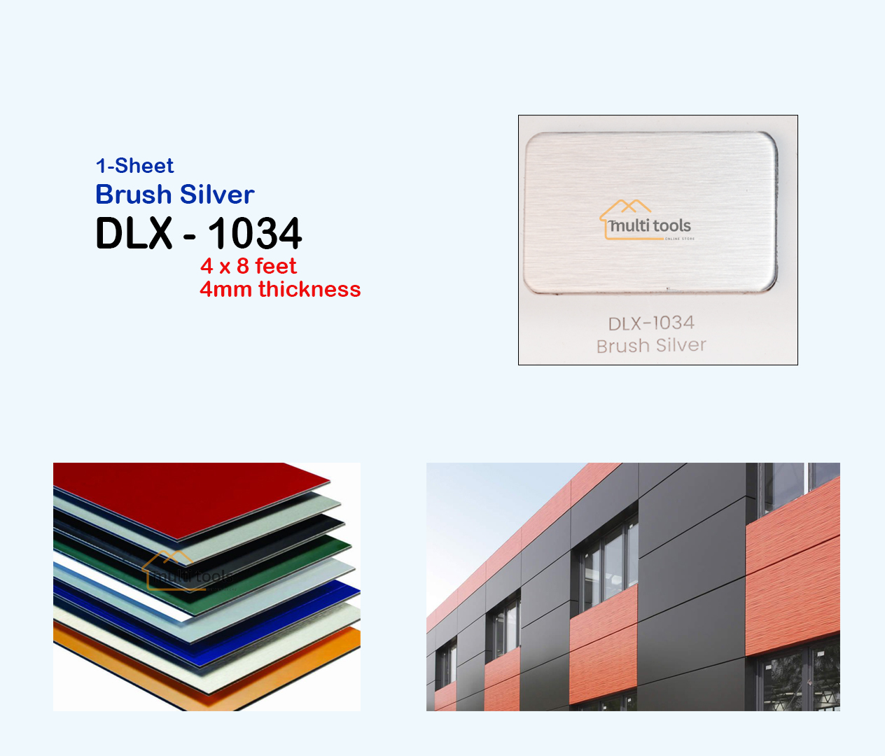 Brush Silver #1034 (4Mm)