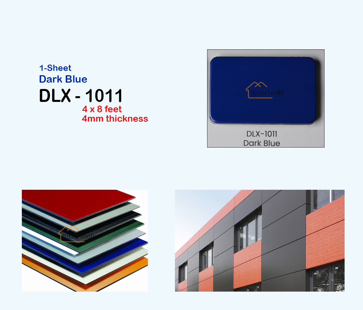 Dark Blue #1011 (4Mm)