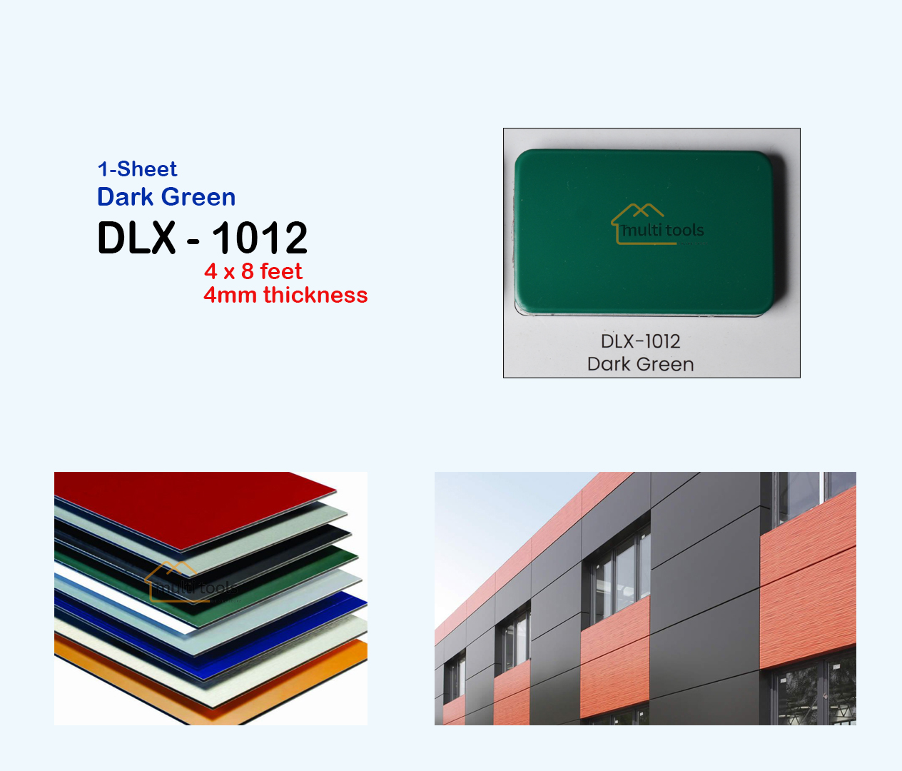 Dark Green #1012 (4Mm) 