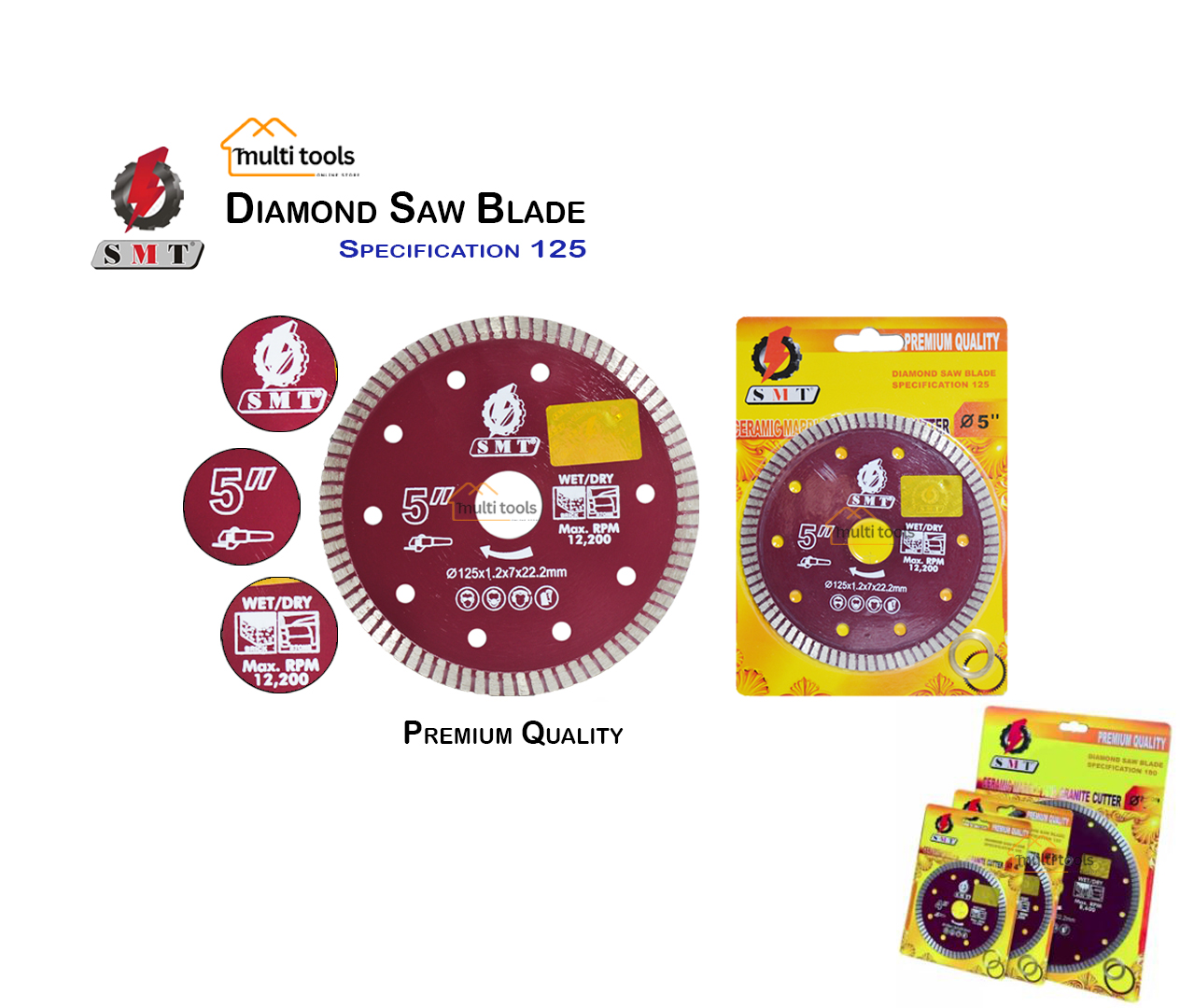 Diamond Saw Blade 5 Inch