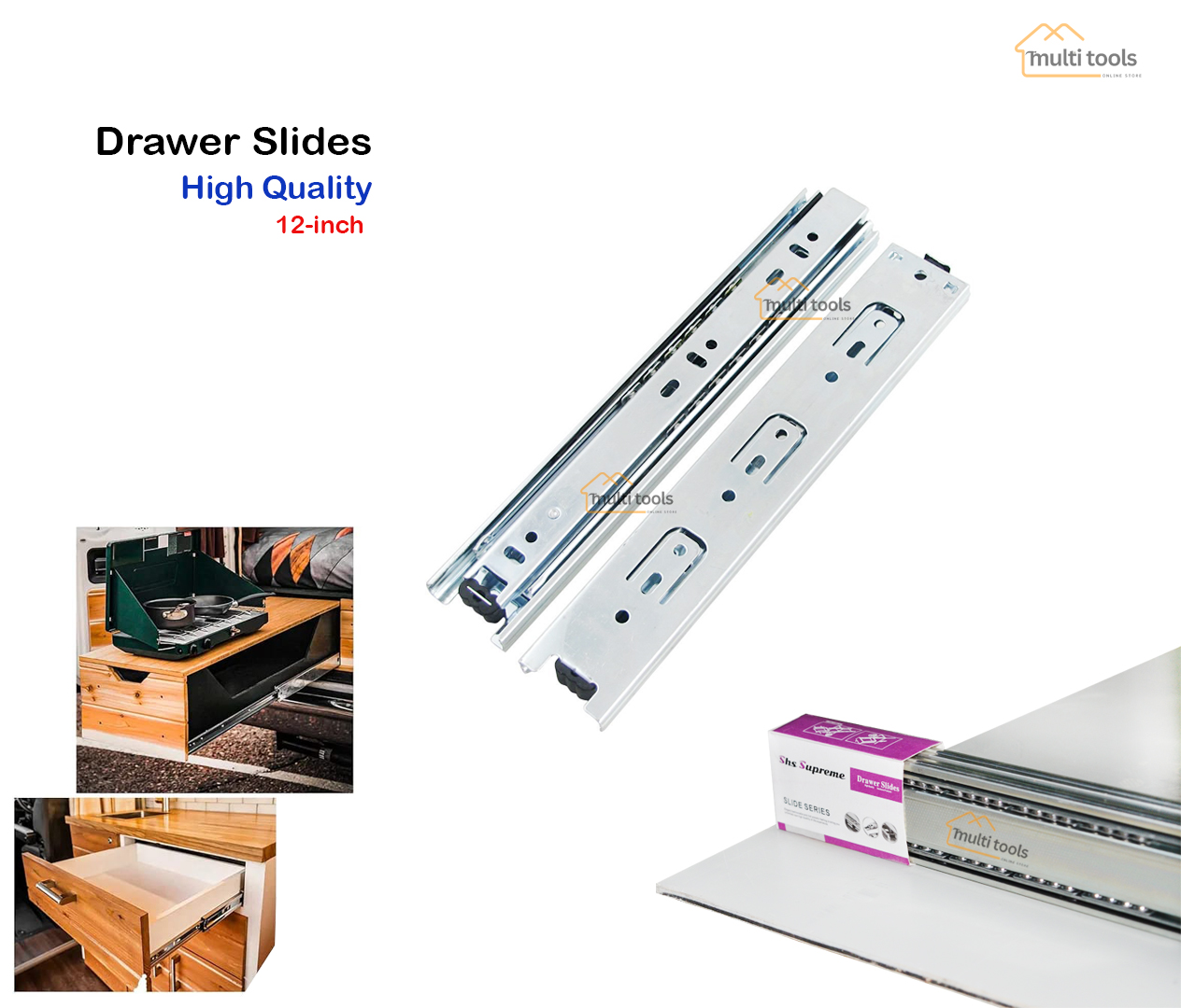 Drawer Slides 12 Inch