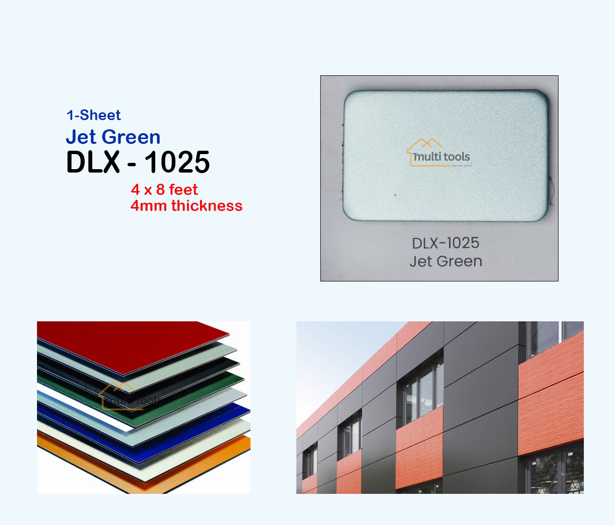 Jet Green #1025 (4Mm) 