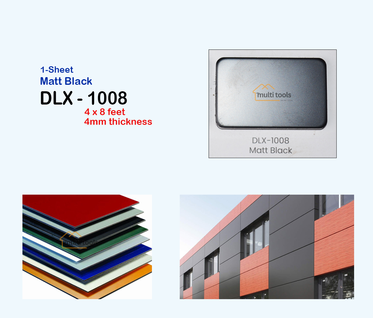 Matt Black #1008 (4Mm)