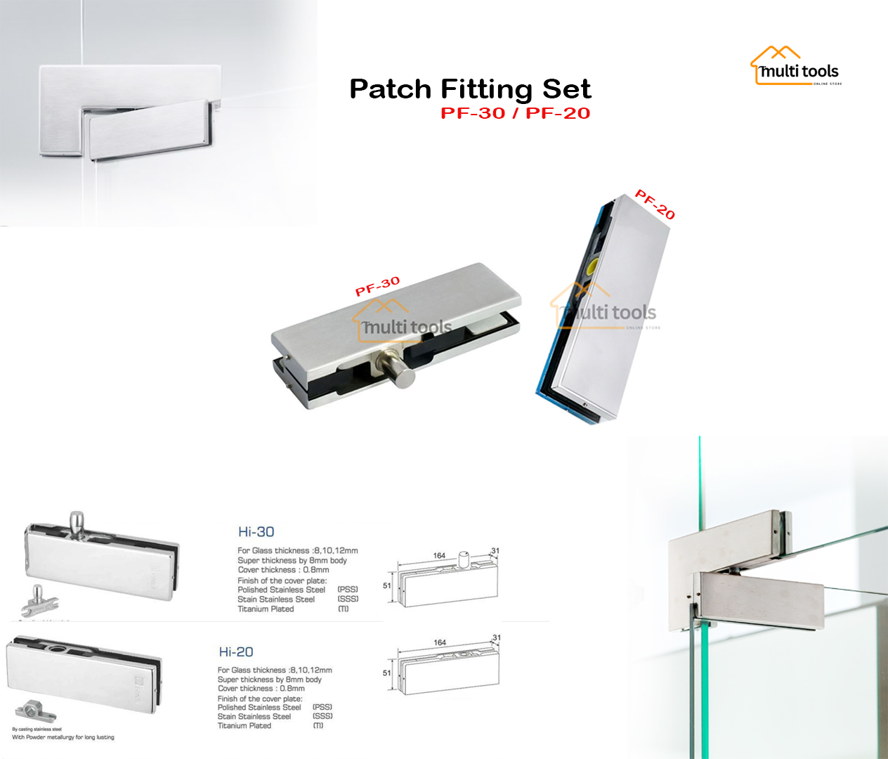 Patch Fitting Set Pf-30/Pf-20