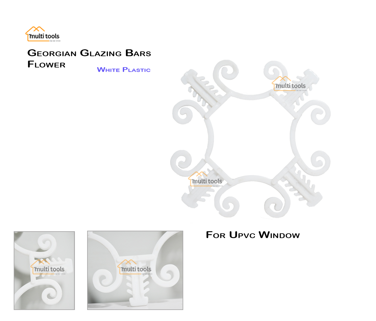 Plastic Design For Windows White
